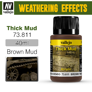 73811 Weathering Effects _ Thick Mud _ 40ml _ Brown Mud