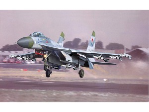 02224  1/32 Russian Sukhoi Su-27 Flanker B