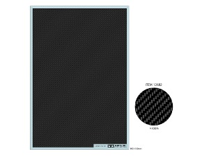 12682 CARBON PATTERN DECAL (TWILL WEAVE/EXTRA FINE)