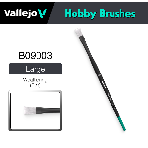 Vallejo Hobby Brushes _ B09003 _ Weathering (Flat) Large