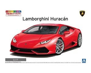 066447 1/24 Lamborghini Huracan (Red)도장완료모델
