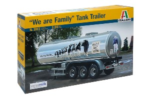 3911  1/24 &#039;We are Family&#039; Tank Trailer