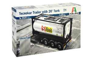 3929  1/24 Tecnokar Trailer with 20&#039; Tank
