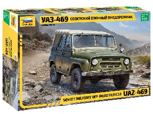 3629 1/35 UAZ-469 Soviet 4WD off-road vehicle