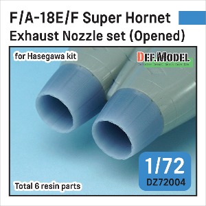 DZ72004  1/72 F/A-18E/F Super Hornet Exhaust Nozzle set (Opened) for Hasegawa