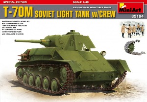 35194 1/35 T-70M Soviet Light Tank w/Crew Special Edition