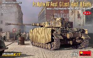 35333 1/35 Pz.Kpfw.IV Ausf.G Last/Ausf.H Early.Nibelungenwerk Prod.May-June 1943.2 in 1 Interior Kit