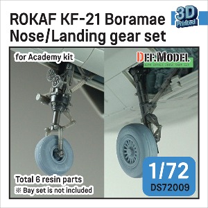 DS72009  1/72 ROKAF KF-21 Boramae Nose/Landing gear set for Academy