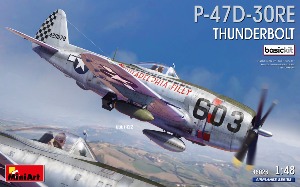 48023 1/48 P-47D-30RE Thunderbolt. Basic Kit