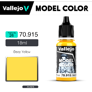 Vallejo Model Color _ [026] 70915 _ Deep Yellow