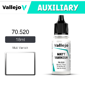 Vallejo _ 70520 Auxiliary _ 17ml _ Matt Varnish