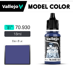 Vallejo Model Color _ [061] 70930 _ Dark Blue