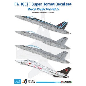 jd72006  F/A-18E/F Super Hornet Decal set - Movie Collection No.5