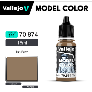 Vallejo Model Color _ [141] 70874 _ Tan Earth