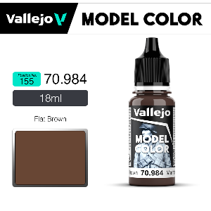 Vallejo Model Color _ [155] 70984 _ Flat Brown