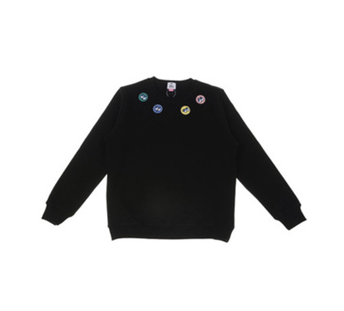 [SOLD OUT] SHY FRIENDS SWEAT black
