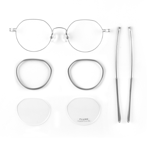 Support en POM noir et acier inoxydable pour lunettes Olympus Ø38X400