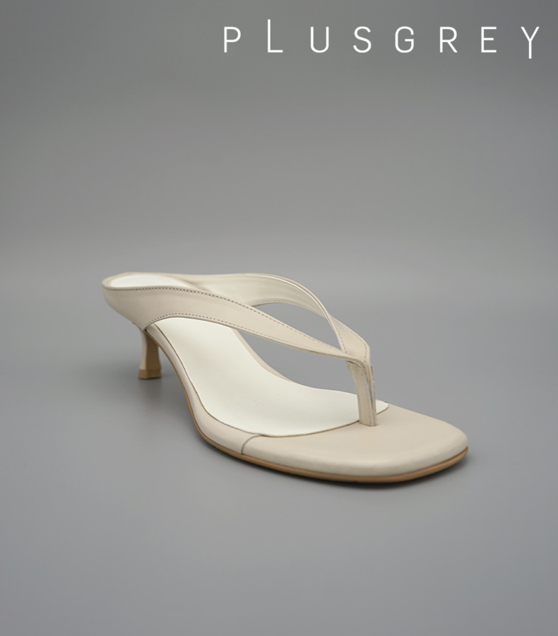 plusgrey flipflop heels 플러스그레이