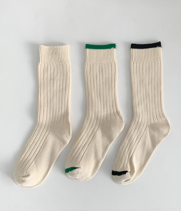 line socks 2set 플러스그레이