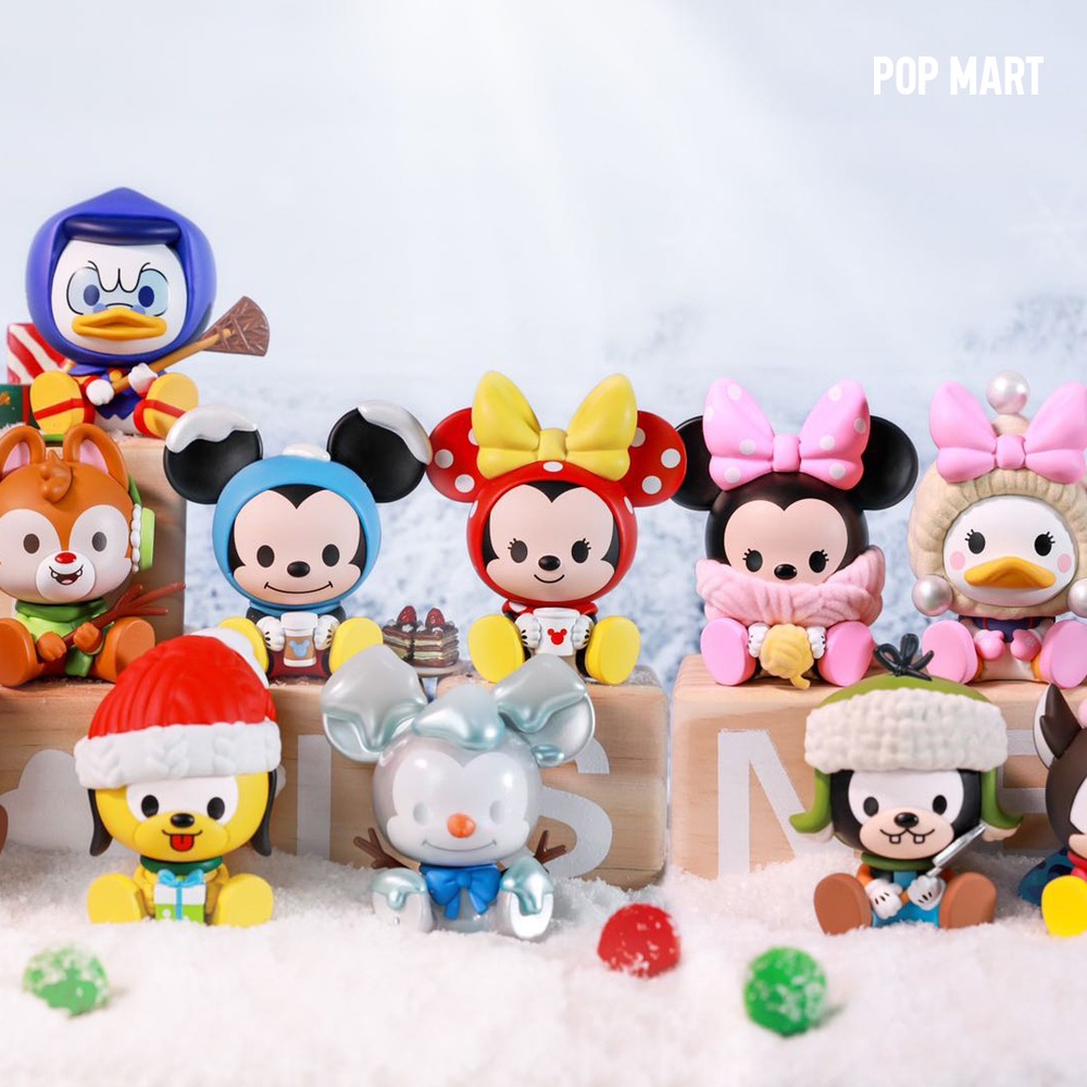 POP MART KOREA, Disney Mickey Friends Winter - 디즈니 미키 프렌즈 윈터 시리즈 (박스)