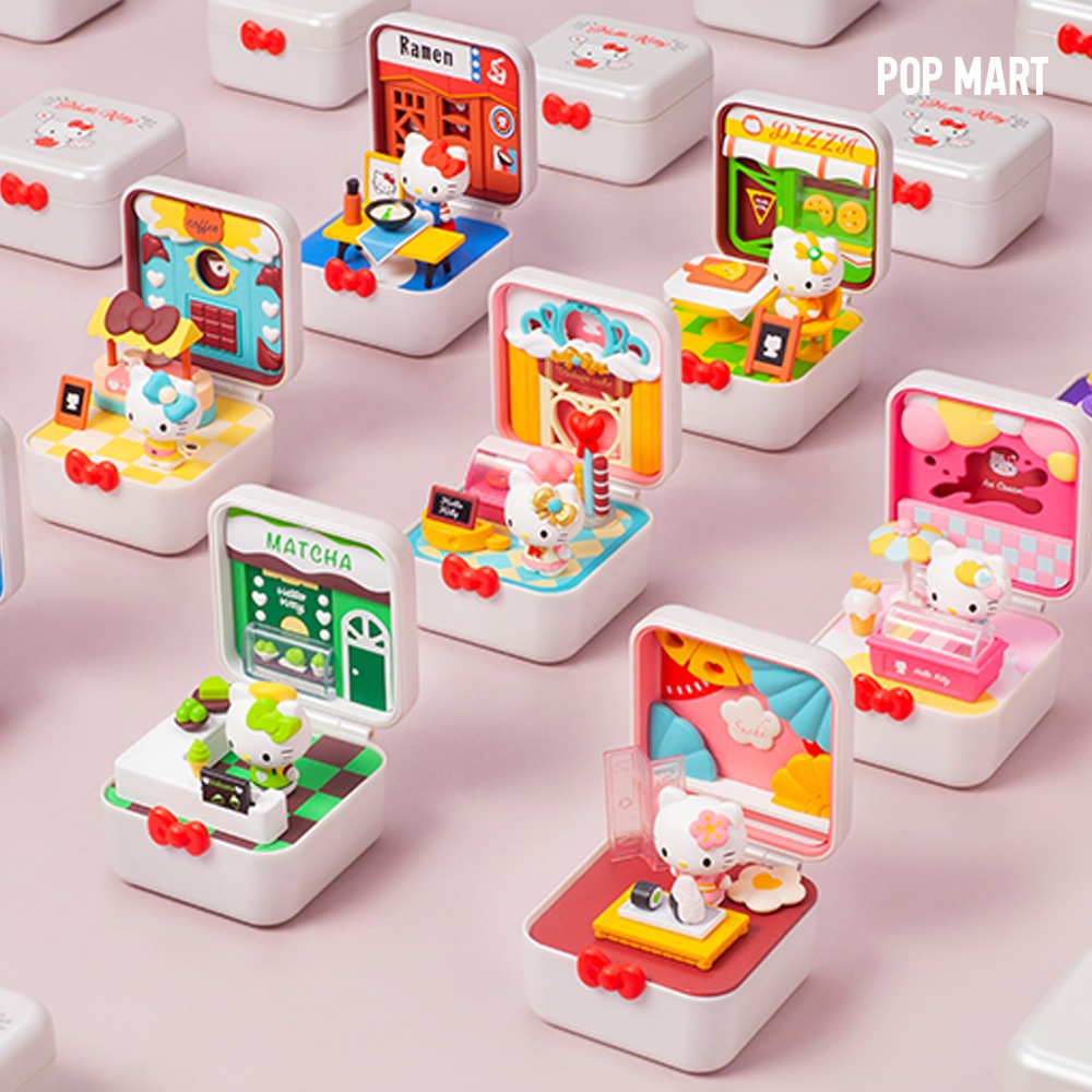 POP MART KOREA, Hello kitty Food Town - 헬로키티 푸드타운 시리즈 (박스)