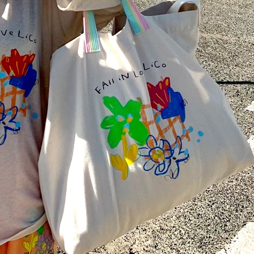 flower rainbow bag -S/S season
