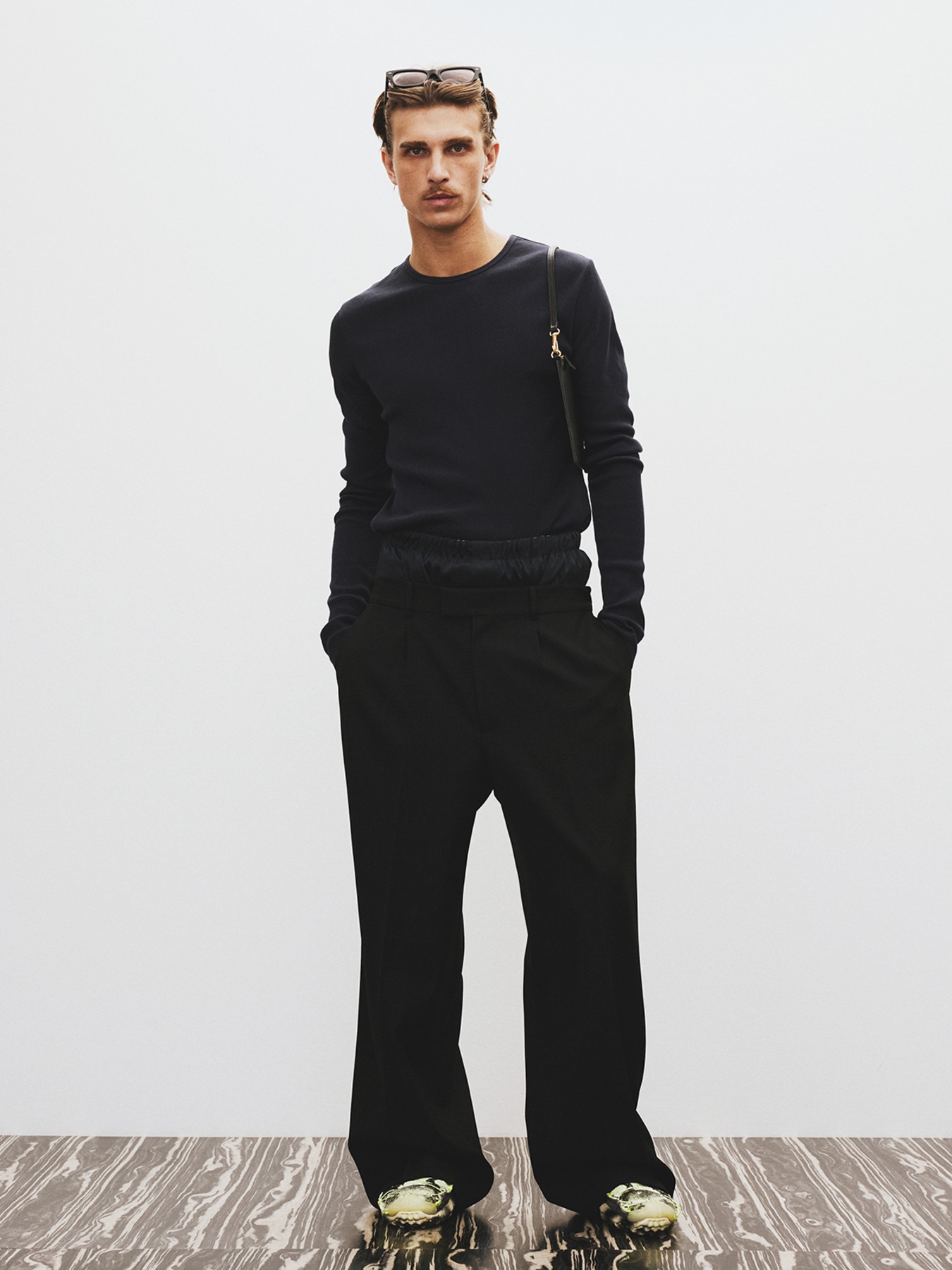 【RECTO】 CASHMERE BLEND LOOSE FIT T-SHIRT RECTO - Official Website