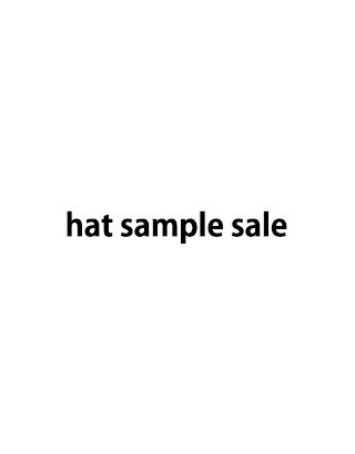 샘플세일) hat sample sale (24ea)