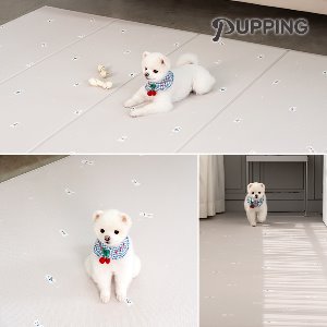 [퍼핑] 강아지매트 포메라니안 디자인 (폴딩타입/러그타입/복도타입) 이미지