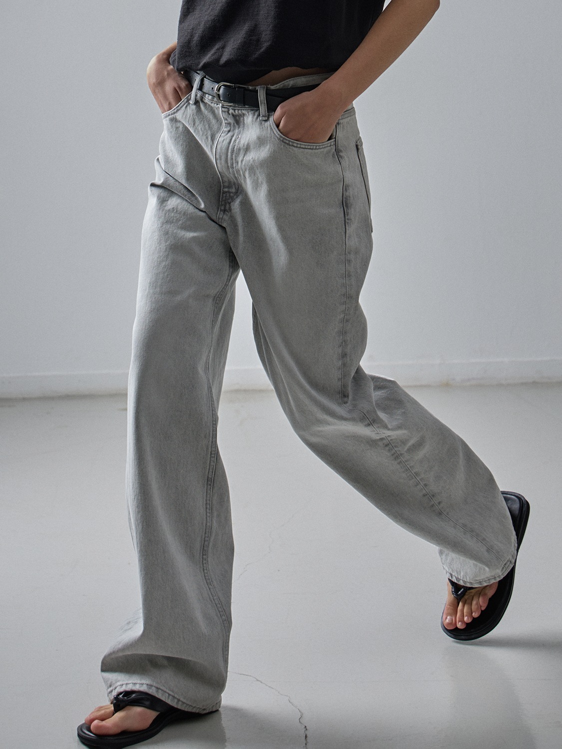FACADE PATTERN ♥ Wide tapered denim / 追跡付 Denim - FACADE PATTERN