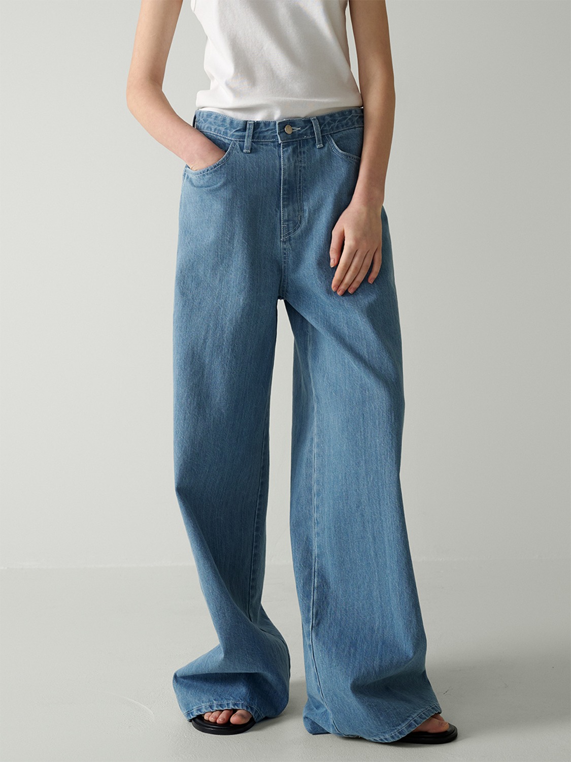 Classic Wide Denim - FACADE PATTERN
