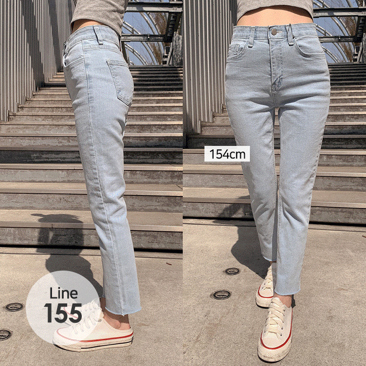 [155Line] Everyday #Slim Date Denim Pants vol.286