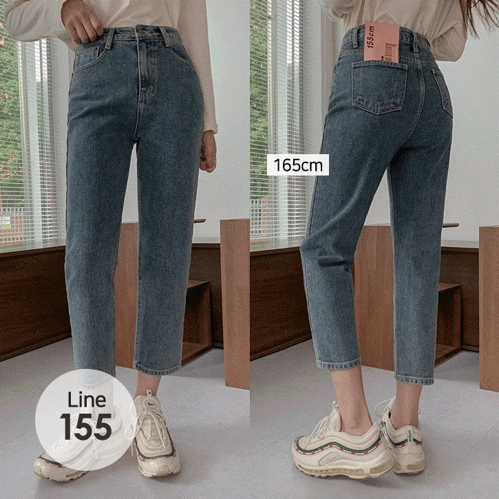 [155Line/XS-XL]블렌드 프리미엄보이핏데님팬츠