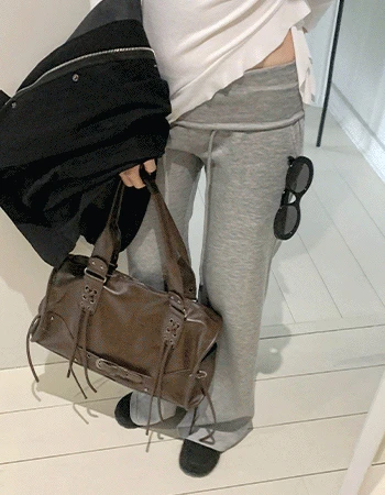 [숏,일반/폴드오버]네추럴커브 로우&amp;하이웨스트부츠컷팬츠