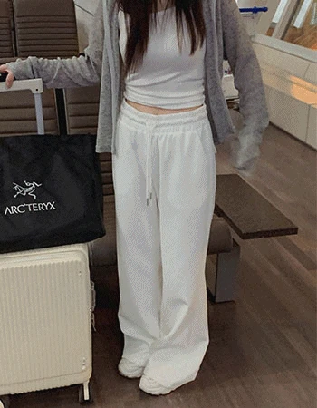 [숏,일반]백플랩포켓6 밴딩트레이닝부츠컷팬츠