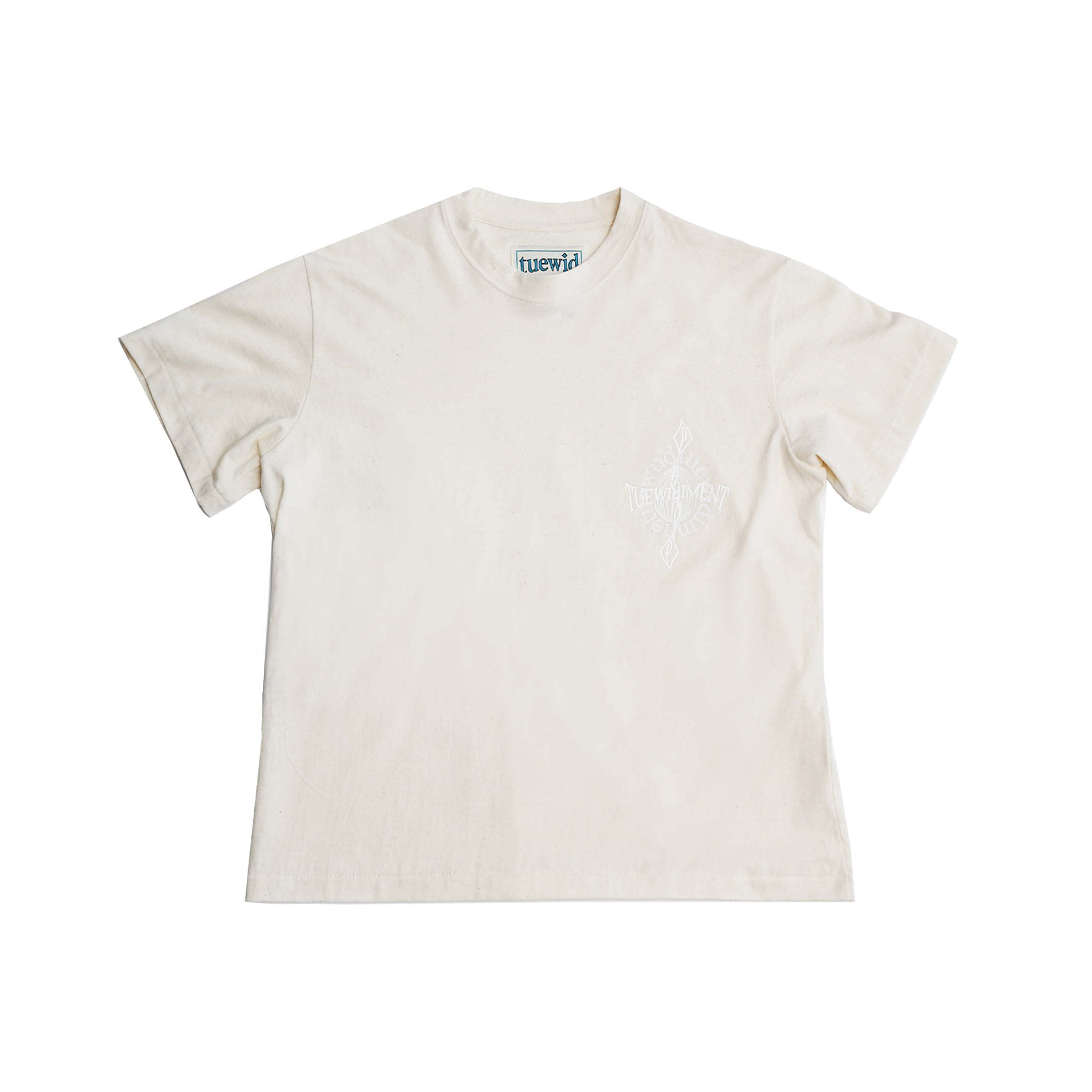 tuewid Ivory Cotton Tshirts