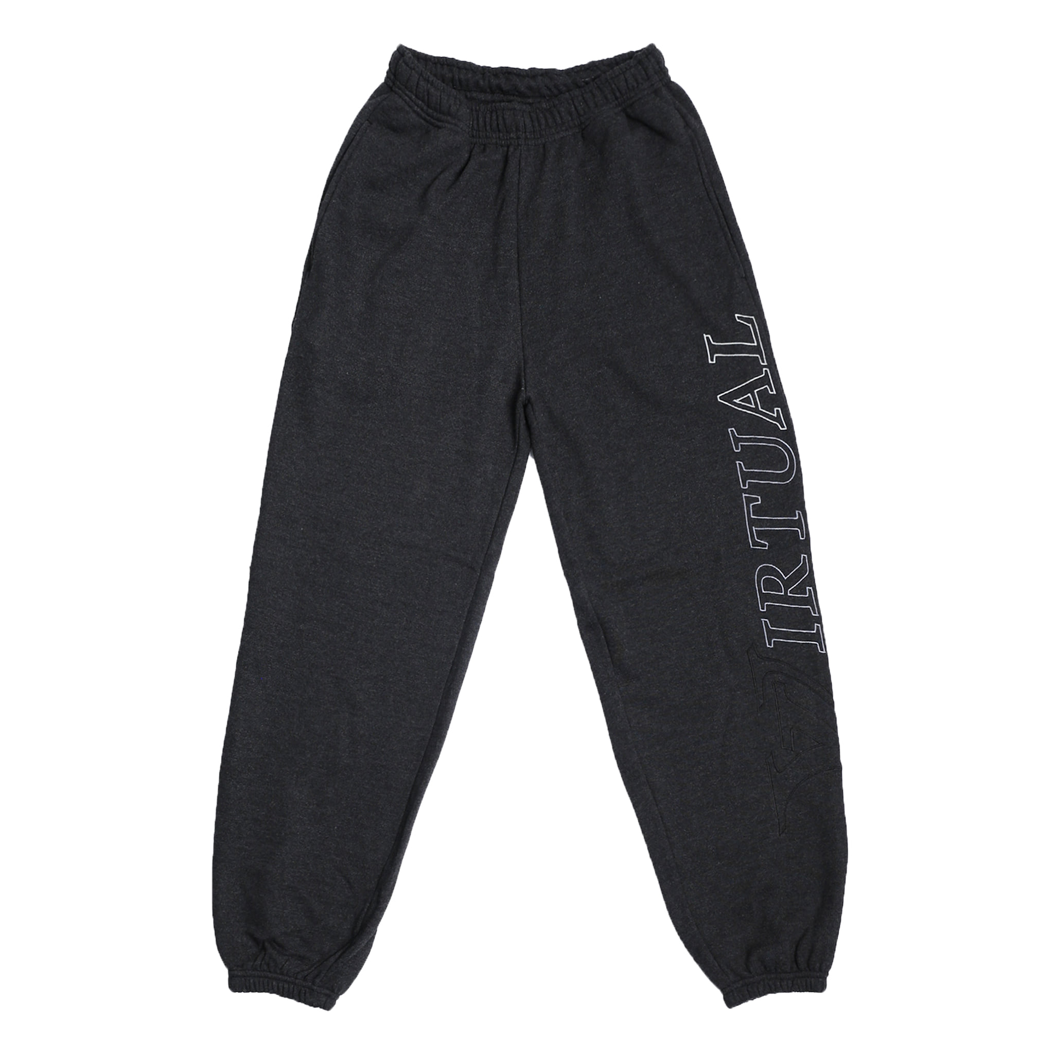 TUEWID Virtual Lover Sweatpants in Standard fit Charcoal