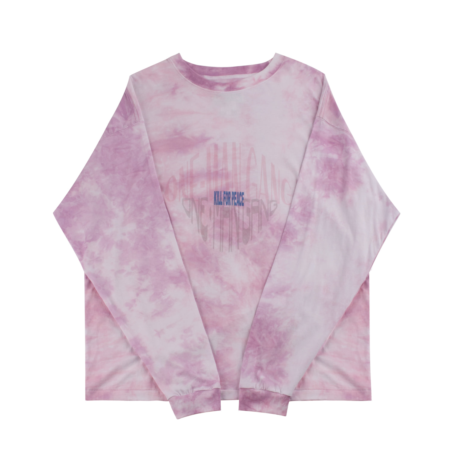 Tuewid day Pink tie dye long sleeve t-shirts