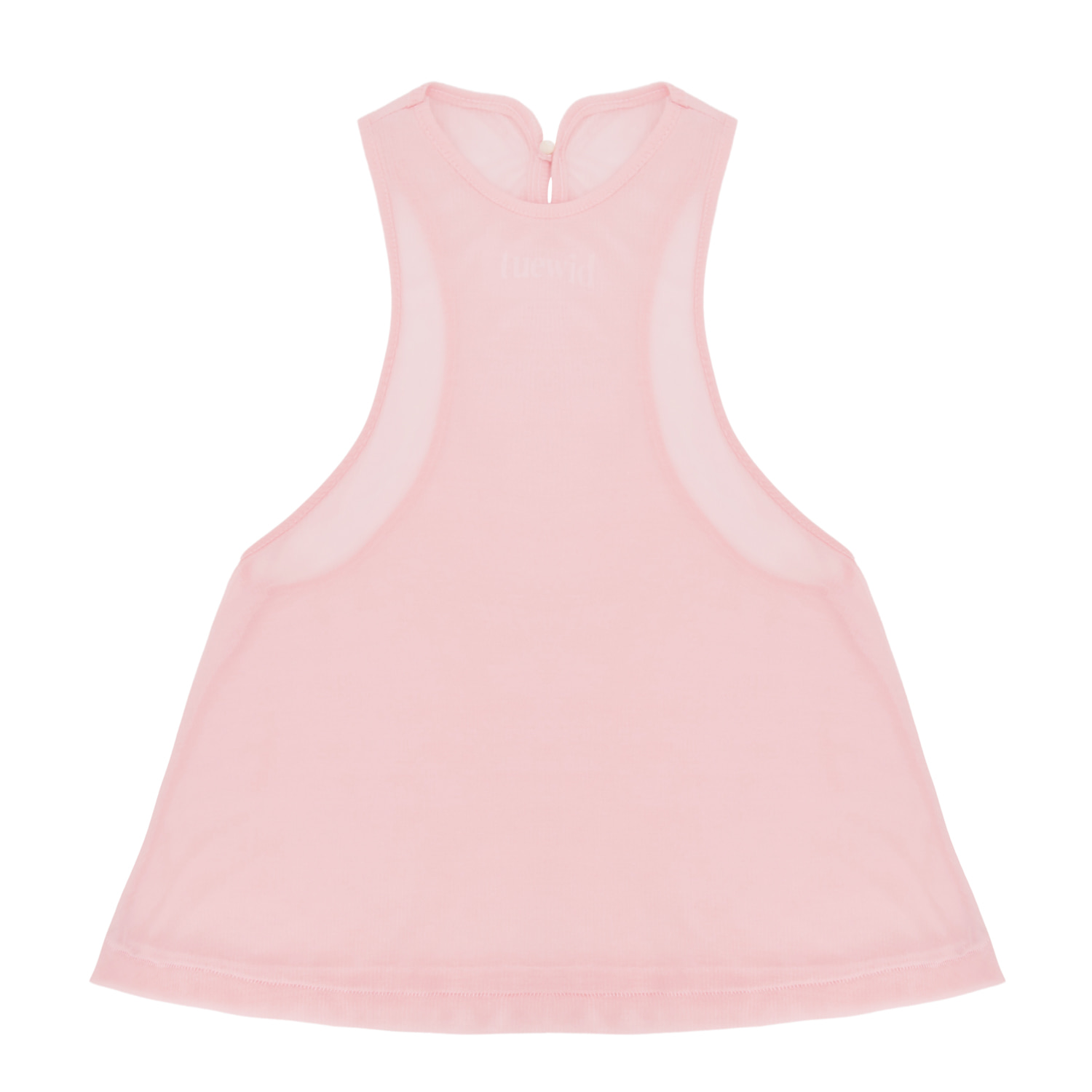 Tuewid classic sleeveless in sleek Powder Pink