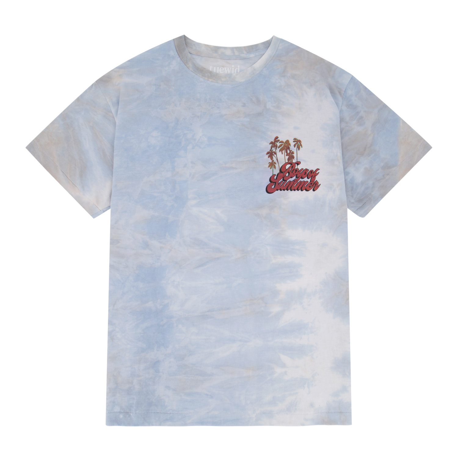 Tuewid day boys of summer t-shirts sky blue