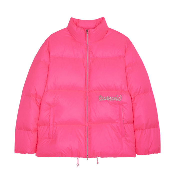 Tuewid cloud puffer in pink pink