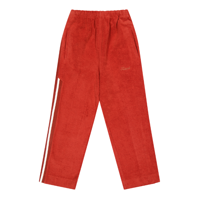 Tuewid retro sweatpants straight fit in red