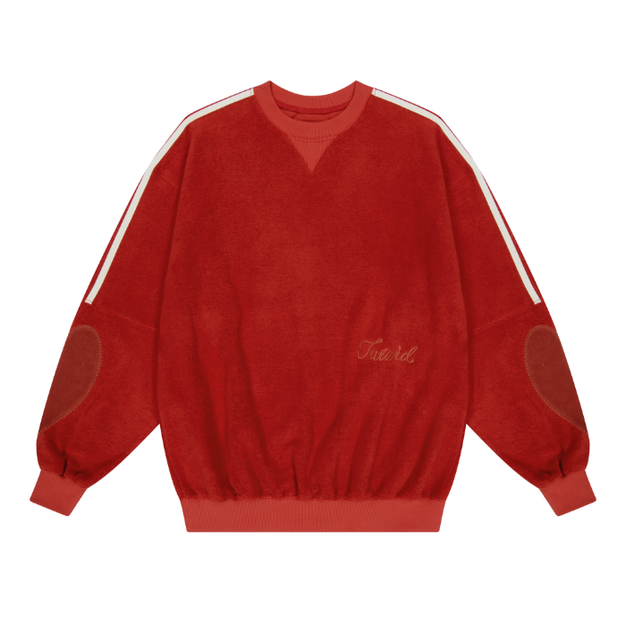 Tuewid retro sweatshirts ´activity sign´ in red