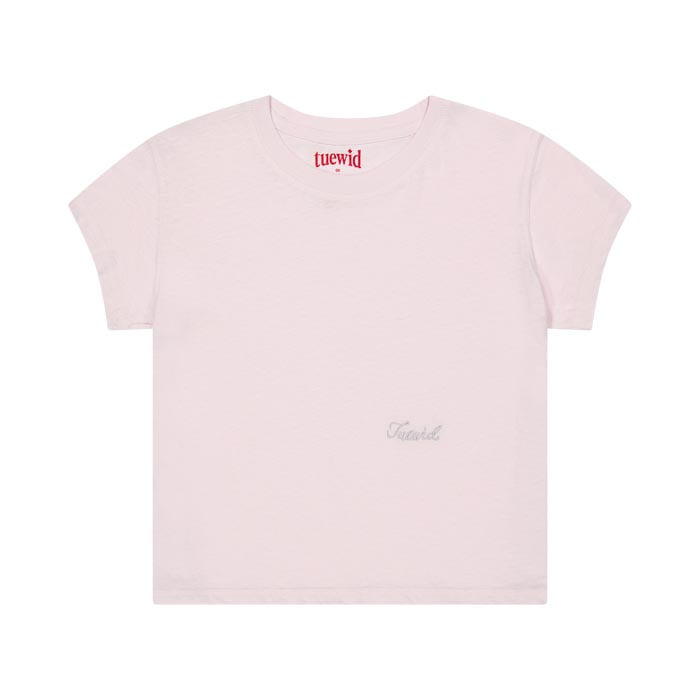 Tuewid micro t-shirts in  Primrose pink
