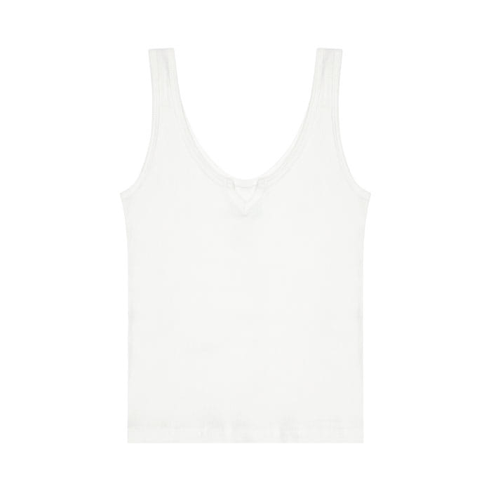 Tuewid lounge tank top white