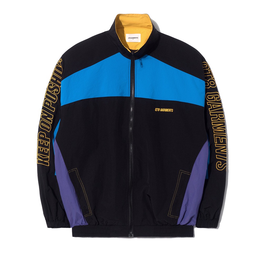 MH Retro Track Jacket (Black/Purple/Blue)