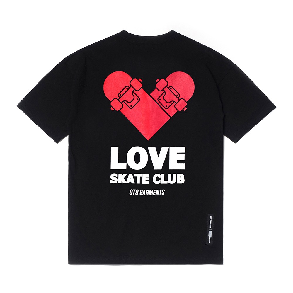 WA Love Skate Club Tee (Black)
