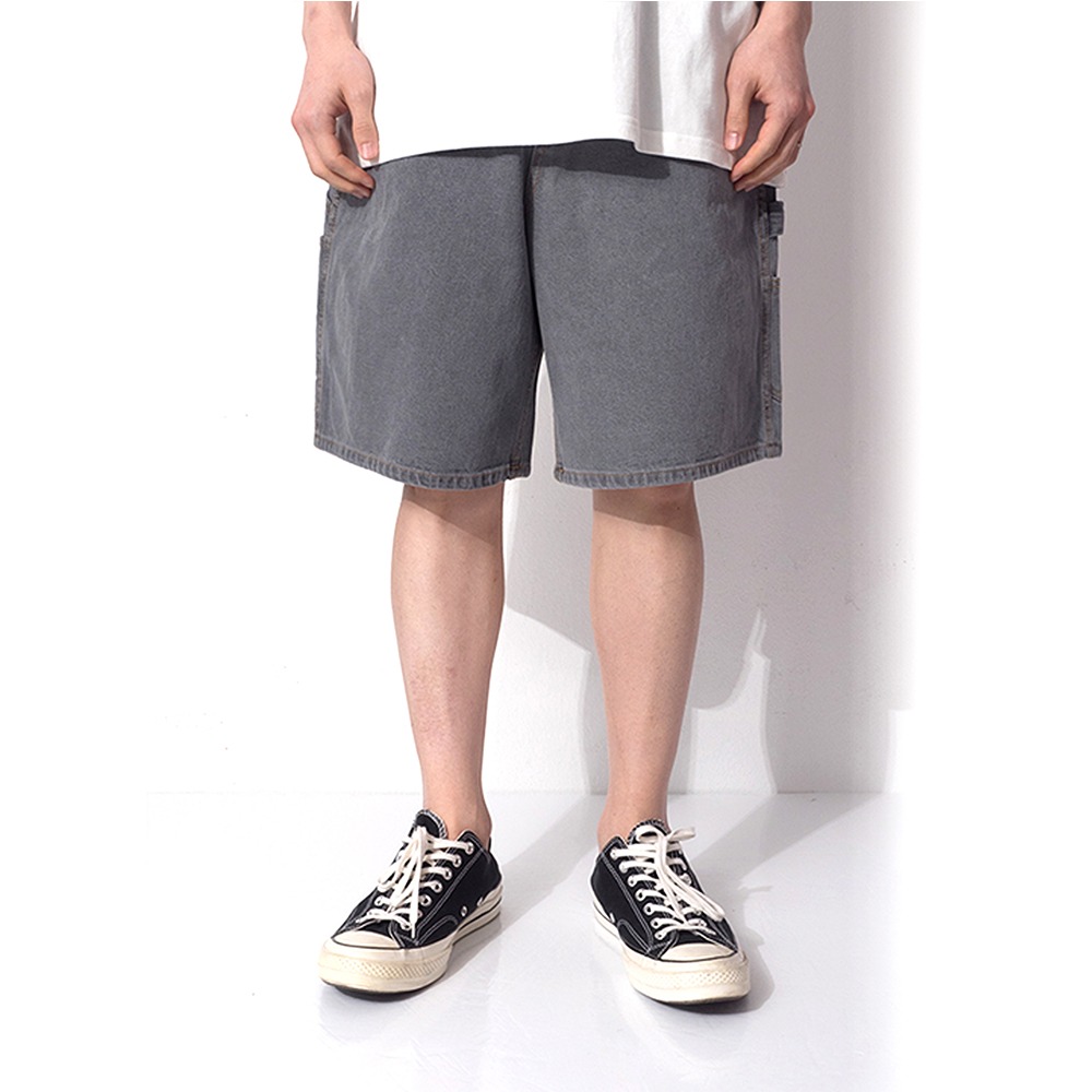 WA Denim Carpenter Shorts (Grey)