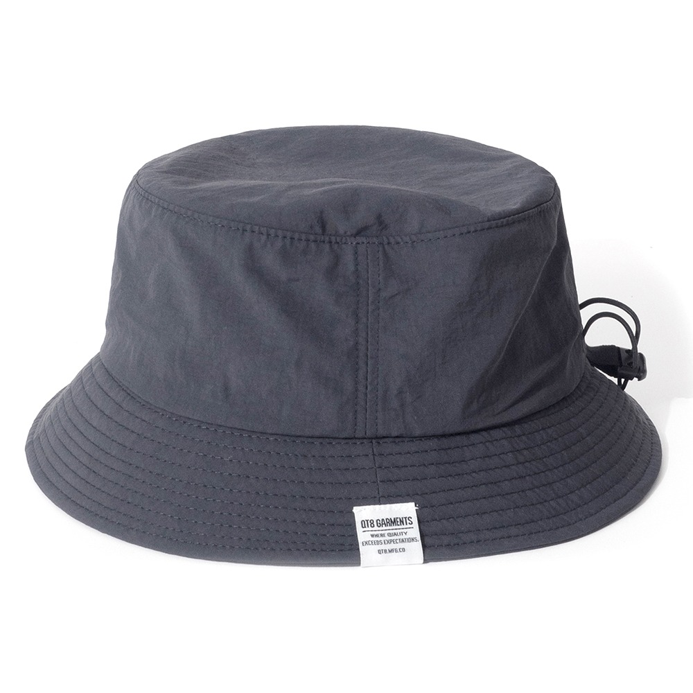 WA String Bucket Hat (Charcoal)