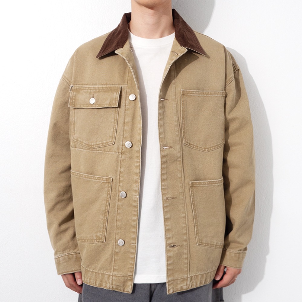 LIDNM リドム　Fog Washed Chore Jacket Lサイズ LIDNM / Llife ONLINE STORE / Fog Washed Chore Jacket